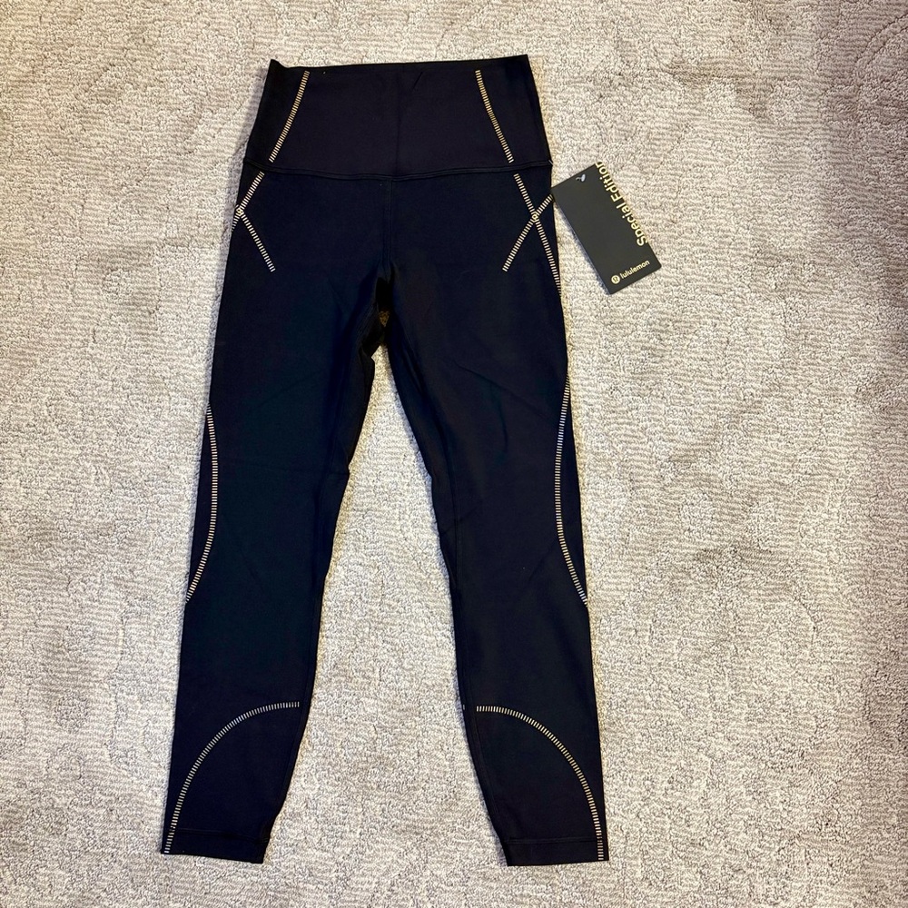 Lululemon align special edition gold size 6